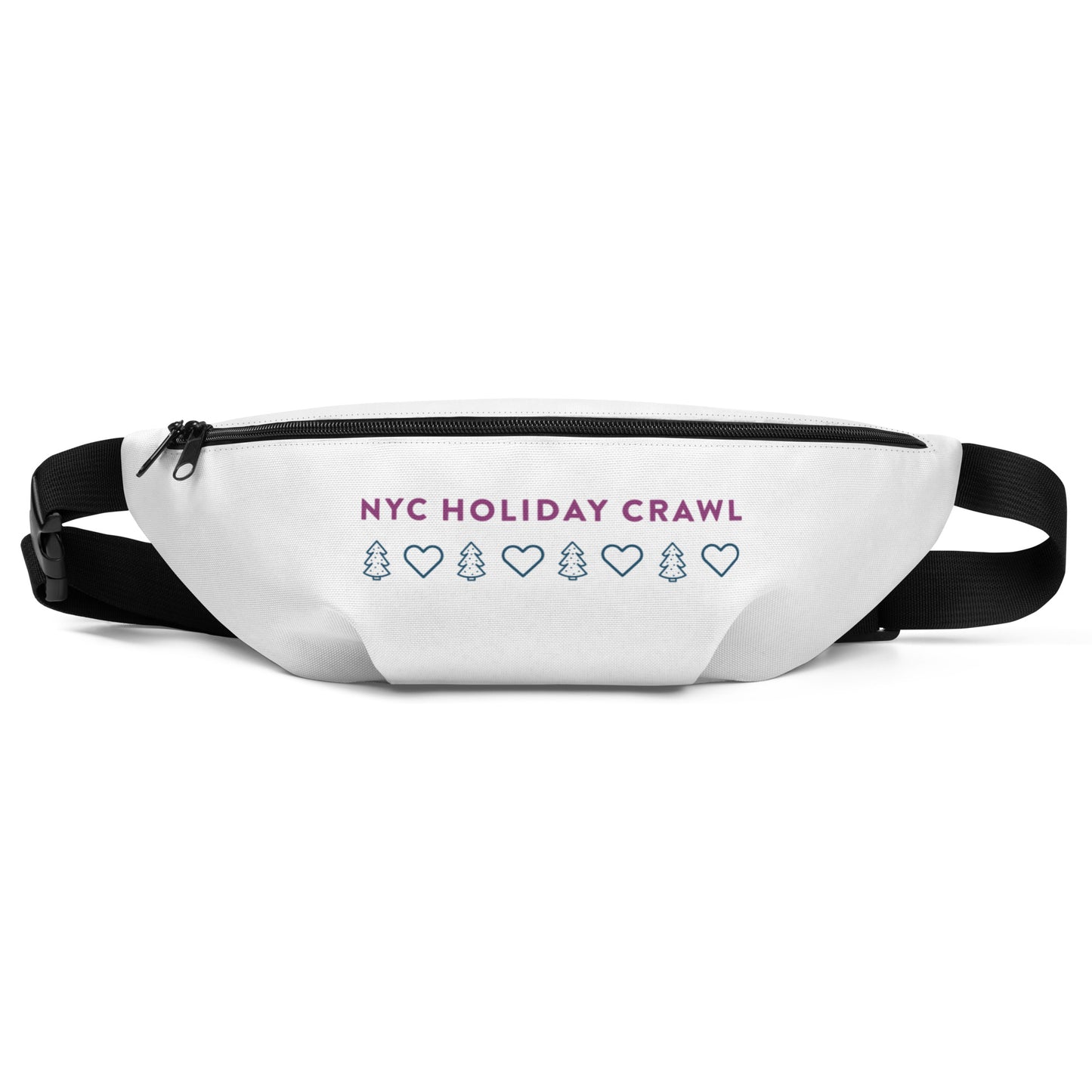 NYC Holiday Crawl Crossbody Fanny Pack Unisex. City Crawl Adventures.